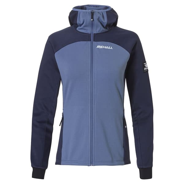 Rehall Full Dragkedja Fleece Hanna-r Combi Blå M Kvinna