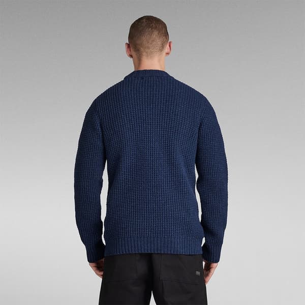 G-star Besætning Hals Sweater Chunky R Blå M Mand