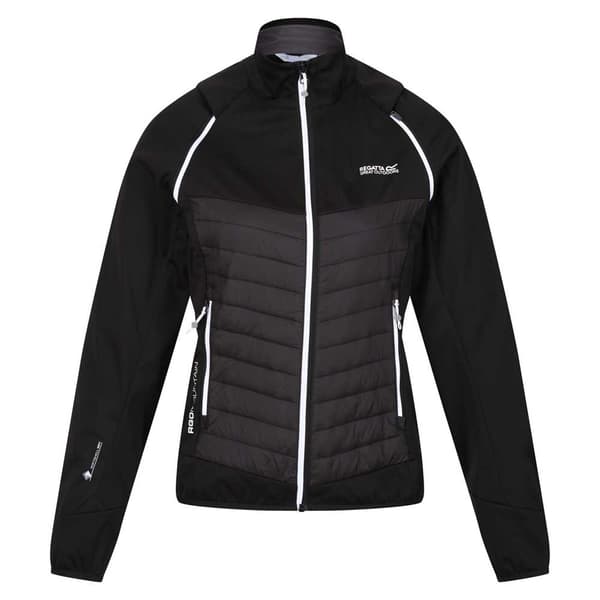 Regatta Jakke Steren Hybrid Sort 20 Kvinde