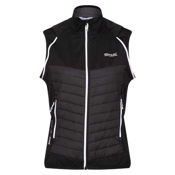 Regatta Jakke Steren Hybrid Sort 20 Kvinde