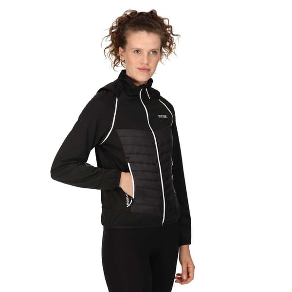 Regatta Jakke Steren Hybrid Sort 20 Kvinde