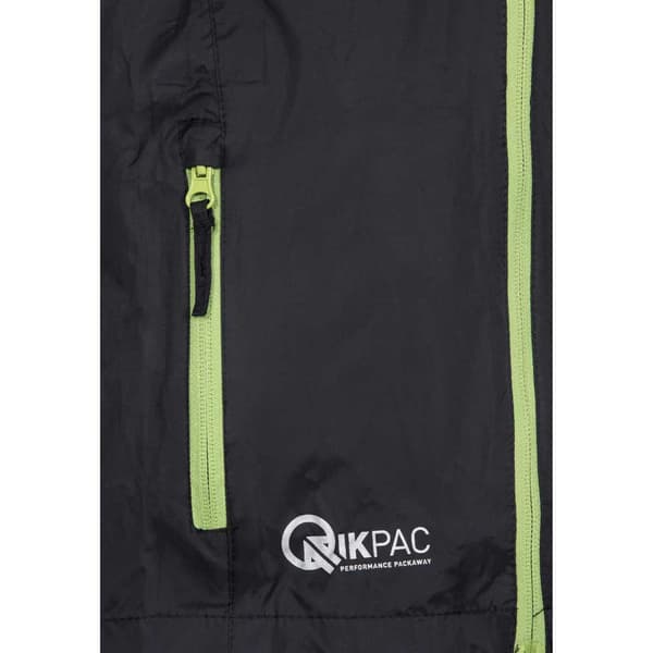 Trespass Jakke Qikpac Sort 3-4 Years Dreng