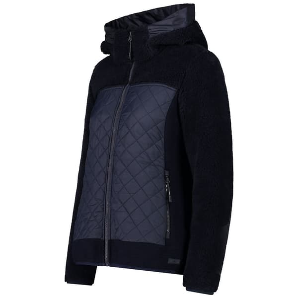 Cmp Jakke Hybrid 33m4196 Blå S Kvinde