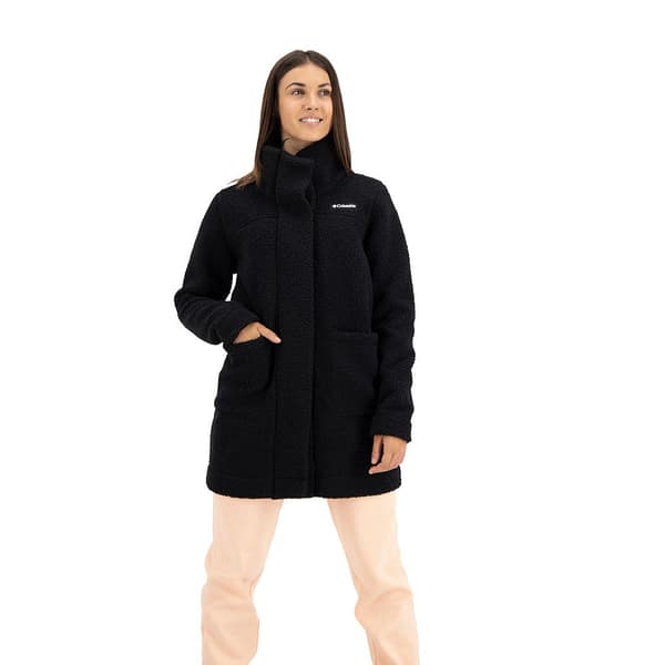 Columbia Pitkä Fleece Panorama Musta S Nainen