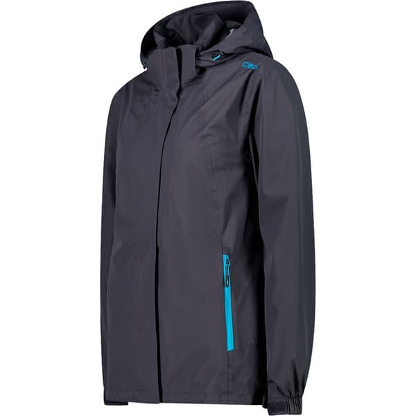 Cmp Jakke Zip Hood 32x5826 Grå 3XL Kvinde