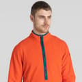 Miniatyrbillede 3 af 6: Craghoppers Halv Lynlås Fleece Co2 Renu Orange L Mand