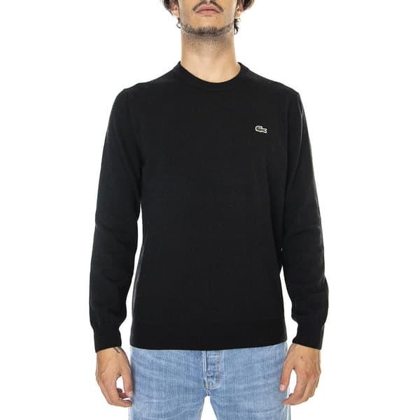 Lacoste Crew Neck Villapaita Ah3449 Musta L Mies