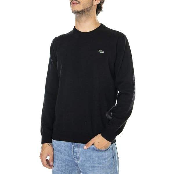Lacoste Crew Neck Villapaita Ah3449 Musta L Mies