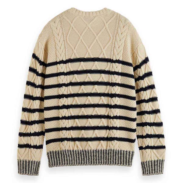 Scotch & Soda Sweater 174604 Beige L Mand