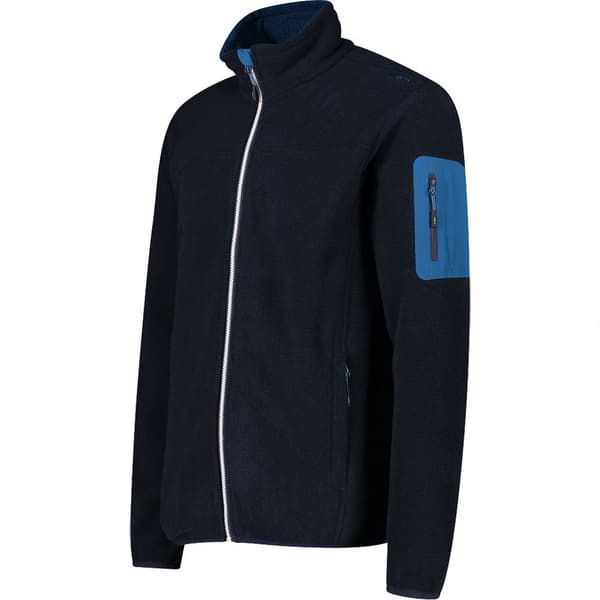 Cmp Fleece Jacket 38h2237 Blå 4XL Mand