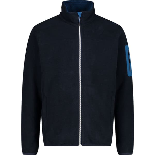 Cmp Fleece Jacket 38h2237 Blå 4XL Mand