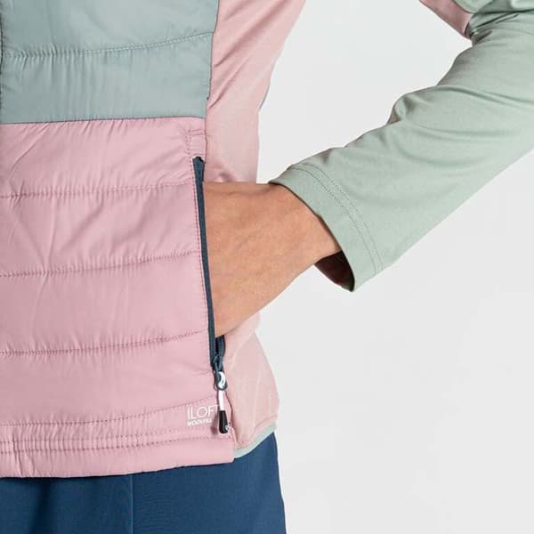 Dare2b Takki Culmintaion Wool Hybrid Vihreä,Pinkki 12 Nainen