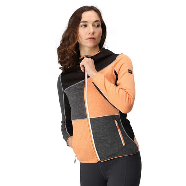 Regatta Fleece Med Fuld Lynlås Walbury Vi Orange 10 Kvinde