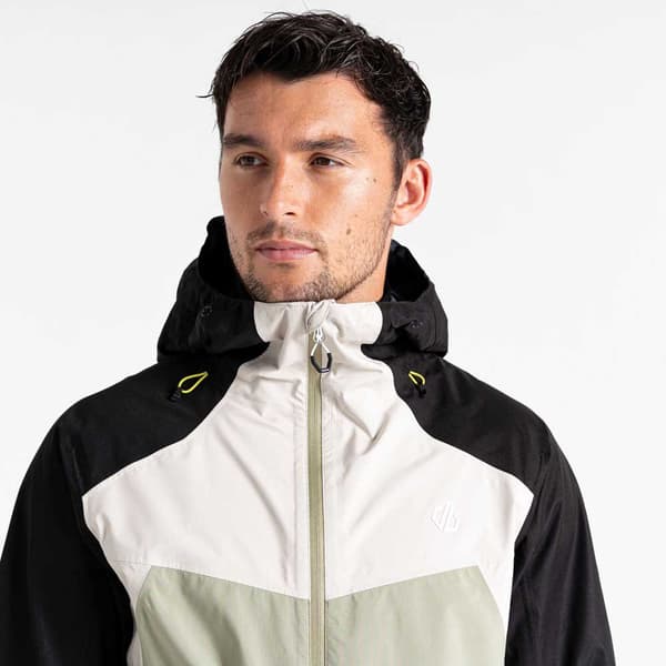 Dare2b Regnjakke Med Fuld Lynlås Cornice Grøn 2XL Mand
