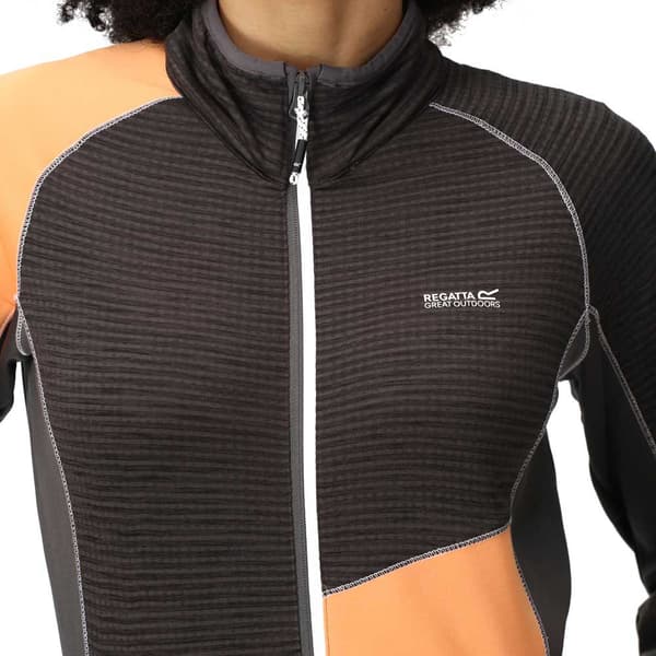 Regatta Jakke Yare Viii Orange,Sort 10 Kvinde