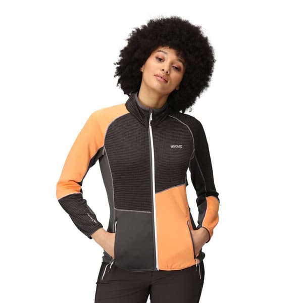 Regatta Jakke Yare Viii Orange,Sort 10 Kvinde