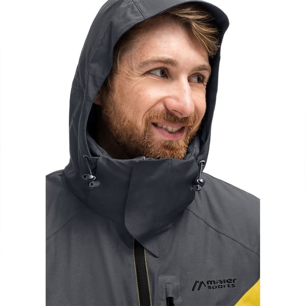 Maier Sports Jacka Waterproof Touring Pajares Gul,Grå L / Short Man