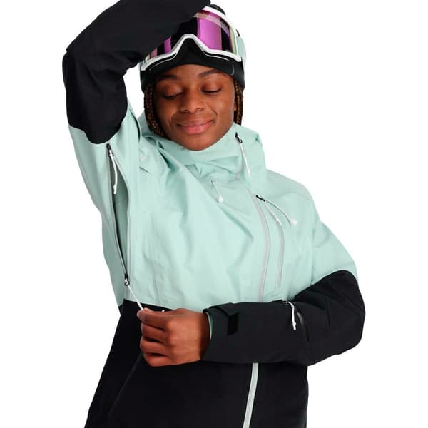 Spyder Jacka Solitaire Goretex Shell Grönt L Kvinna