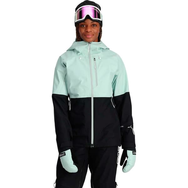 Spyder Jacka Solitaire Goretex Shell Grönt L Kvinna