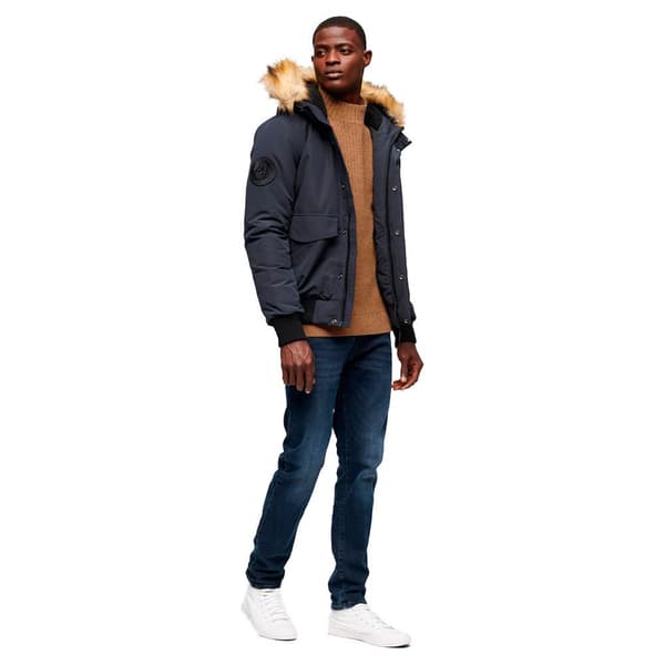 Superdry Pufferjacka Everest Blå XL Man
