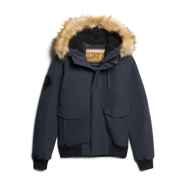 Superdry Pufferjacka Everest Blå XL Man