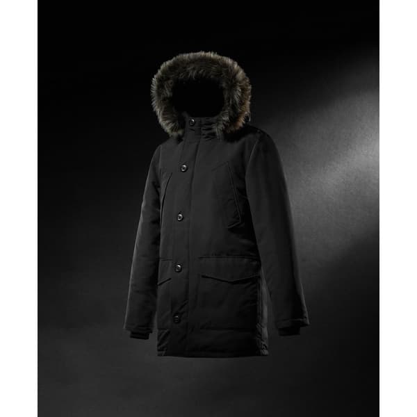 Superdry Parkas Everest Faux Fur Svart S Man