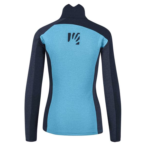 Karpos Full Dragkedja Fleece Federa Blå XS Kvinna