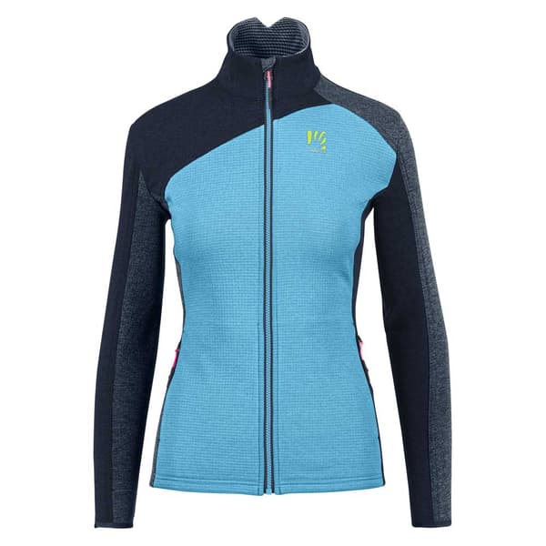 Karpos Full Dragkedja Fleece Federa Blå XS Kvinna