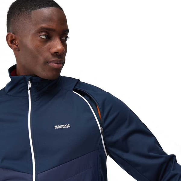 Regatta Jakke Steren Hybrid Blå 3XL Mand