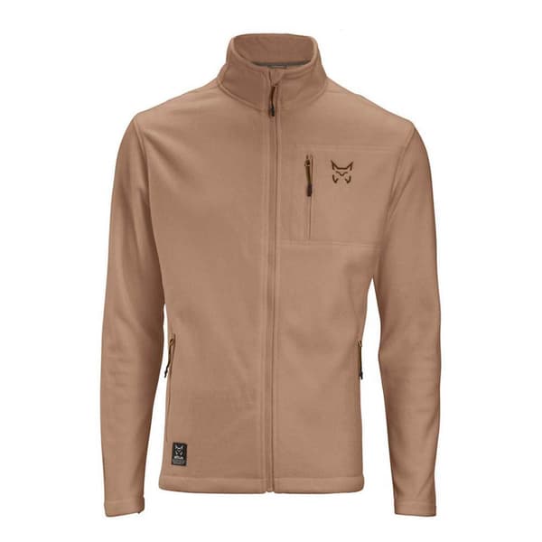 Altus Full Dragkedja Fleece Lombardia Brun 2XL Man
