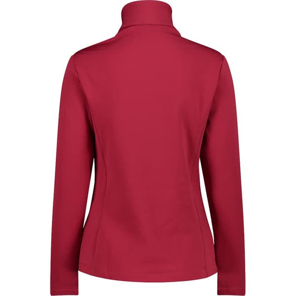 Cmp Fleece Stretch Sweat 38e1596 Rød L Kvinde