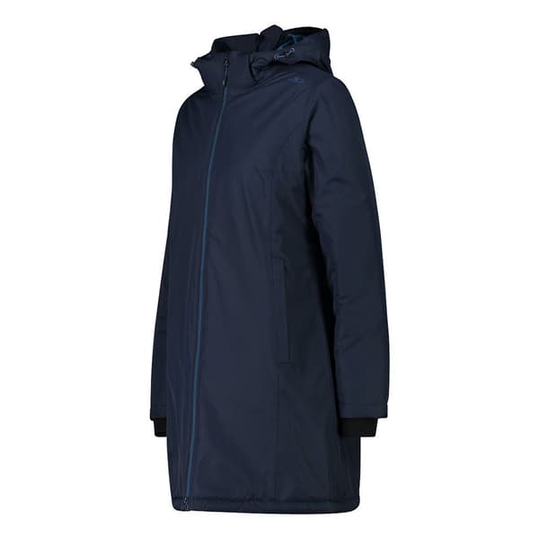 Cmp Jakke Coat Zip Hood 32z1406 Blå S Kvinde