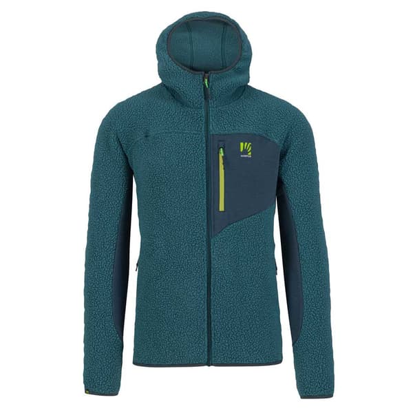 Karpos Full Dragkedja Fleece 80´s Grönt L Man