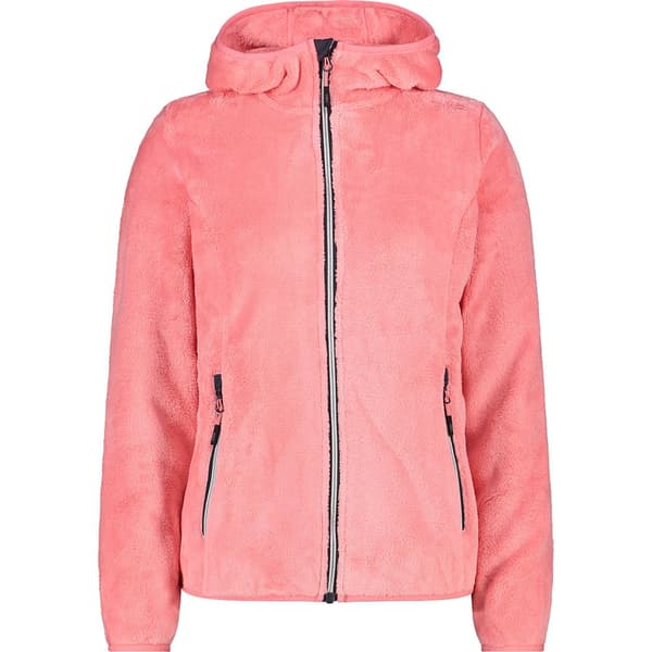 Cmp Fleece Med Hætte Jacket 38p1546 Rosa 2XS Kvinde