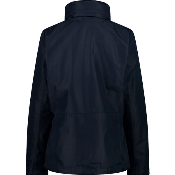 Cmp Jakke Zip Hood Detachable Inner 32z1436d Blå 3XL Kvinde