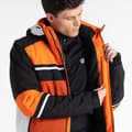 Miniatyrbillede 8 af 10: Dare2b Hættejakke Amplitude Orange,Sort 3XL Mand