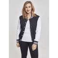 Miniatyrbillede 7 af 8: Urban Classics Jakke Skjorte 2-tone College Sweat Sort L Kvinde