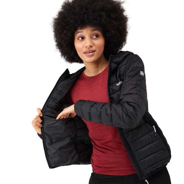 Regatta Jakke Hood Marizion Sort 14 Kvinde
