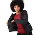 Miniatyrbillede 8 af 10: Regatta Jakke Hood Marizion Sort 14 Kvinde
