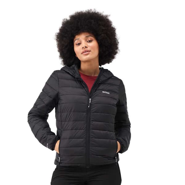 Regatta Jakke Hood Marizion Sort 14 Kvinde