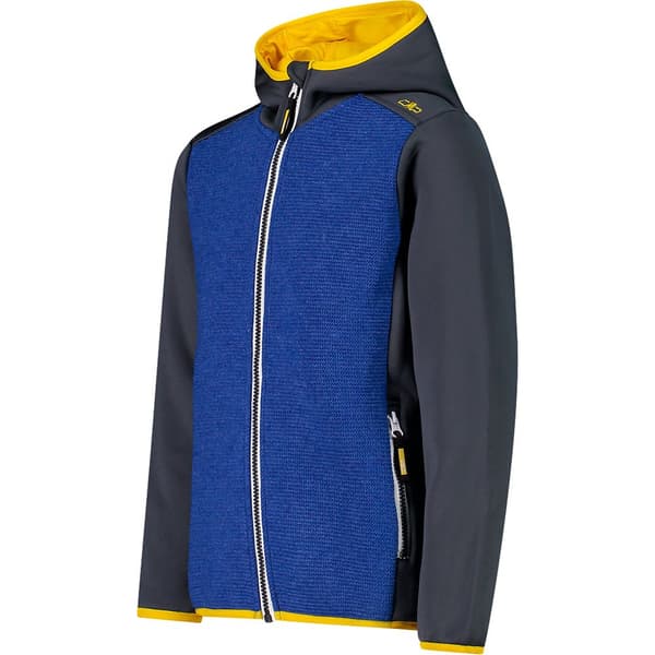 Cmp Jakke Fix Hood 30m2104 Blå 14 Years Dreng