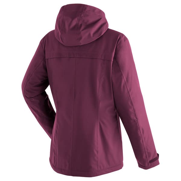 Maier Sports Regnjacka Med Full Dragkedja Lisbon Lila M / Short Kvinna