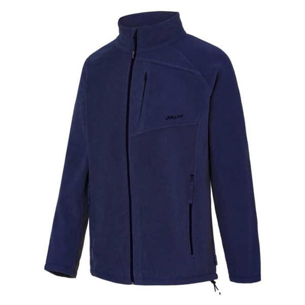 Joluvi Full Dragkedja Fleece Ecotech 380 Polar Blå XL Man