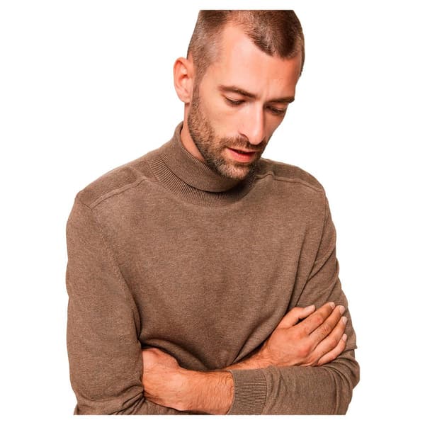 Selected Trøje Med Rund Hals Berg Brun XL Mand