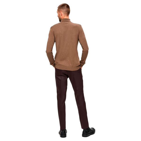 Selected Trøje Med Rund Hals Berg Brun XL Mand