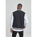 Miniatyrbillede 6 af 8: Urban Classics 2-tone College College Sweat Basic Jakke Sort XL Mand