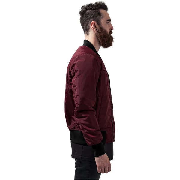 Urban Classics 2-tone Jakke Rød M Mand