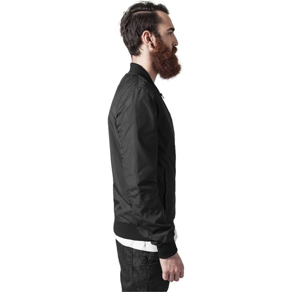 Urban Classics Parka Light Sort M Mand