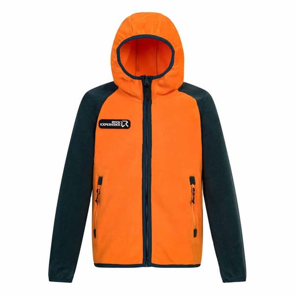 Rock Experience Junior Fleece Med Fuld Lynlås Seward Orange 10 Years