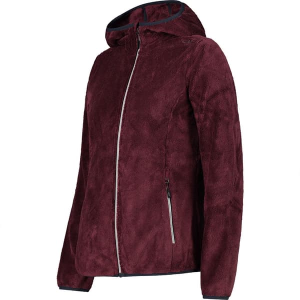 Cmp Fleece Med Hætte Jacket 38p1546 Rosa 2XS Kvinde